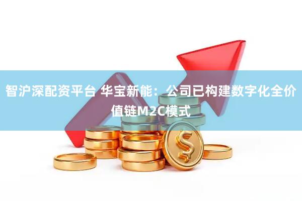 智沪深配资平台 华宝新能：公司已构建数字化全价值链M2C模式