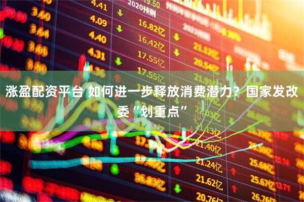 涨盈配资平台 如何进一步释放消费潜力?国家发改委“划重点”